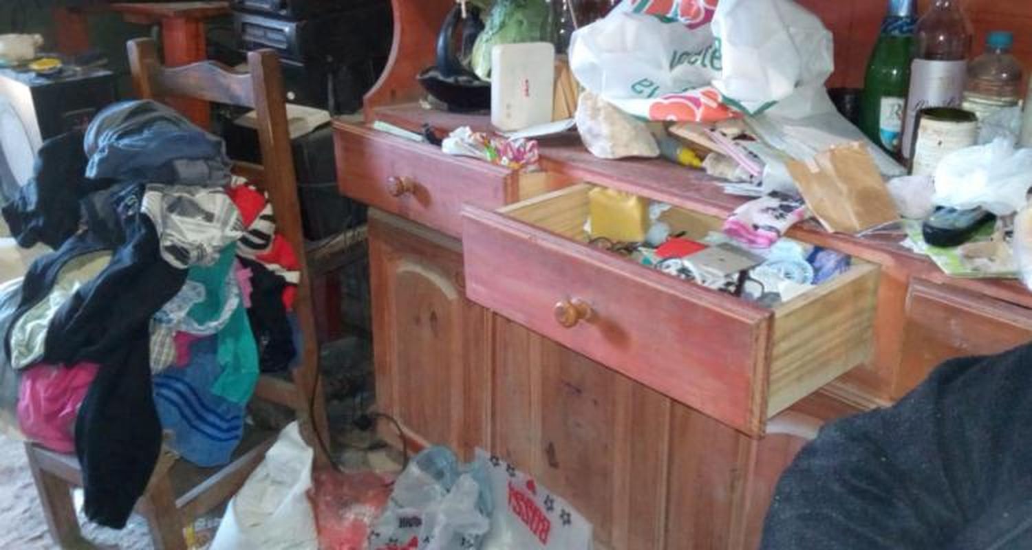 Delincuentes robaron en la casa de una familia mientras no estaba