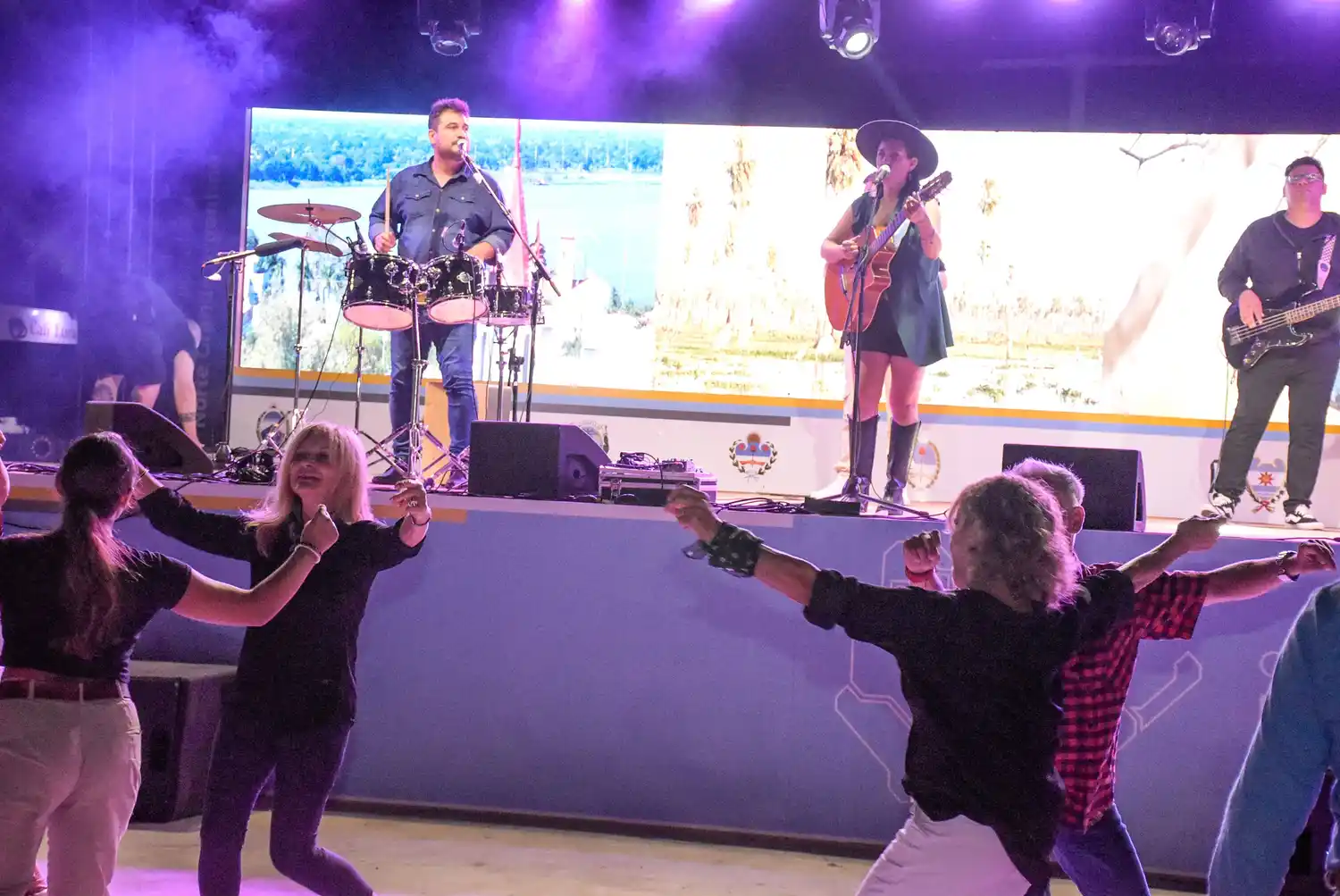 Formosa presente en el Paseo del Norte Grande en Pinamar