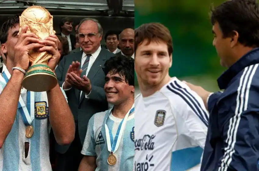 Los emotivos mensajes de Maradona y Messi tras el fallecimiento de José Luis Brown