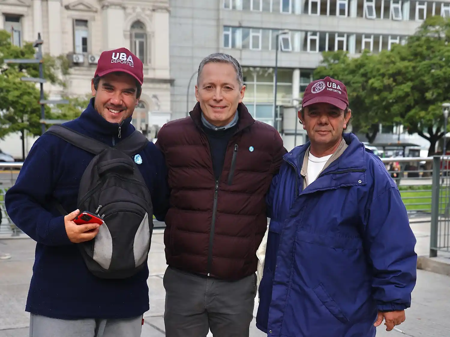 Intendente Gray participó de la marcha de la UBA contra el desfinanciamiento de la universidad pública