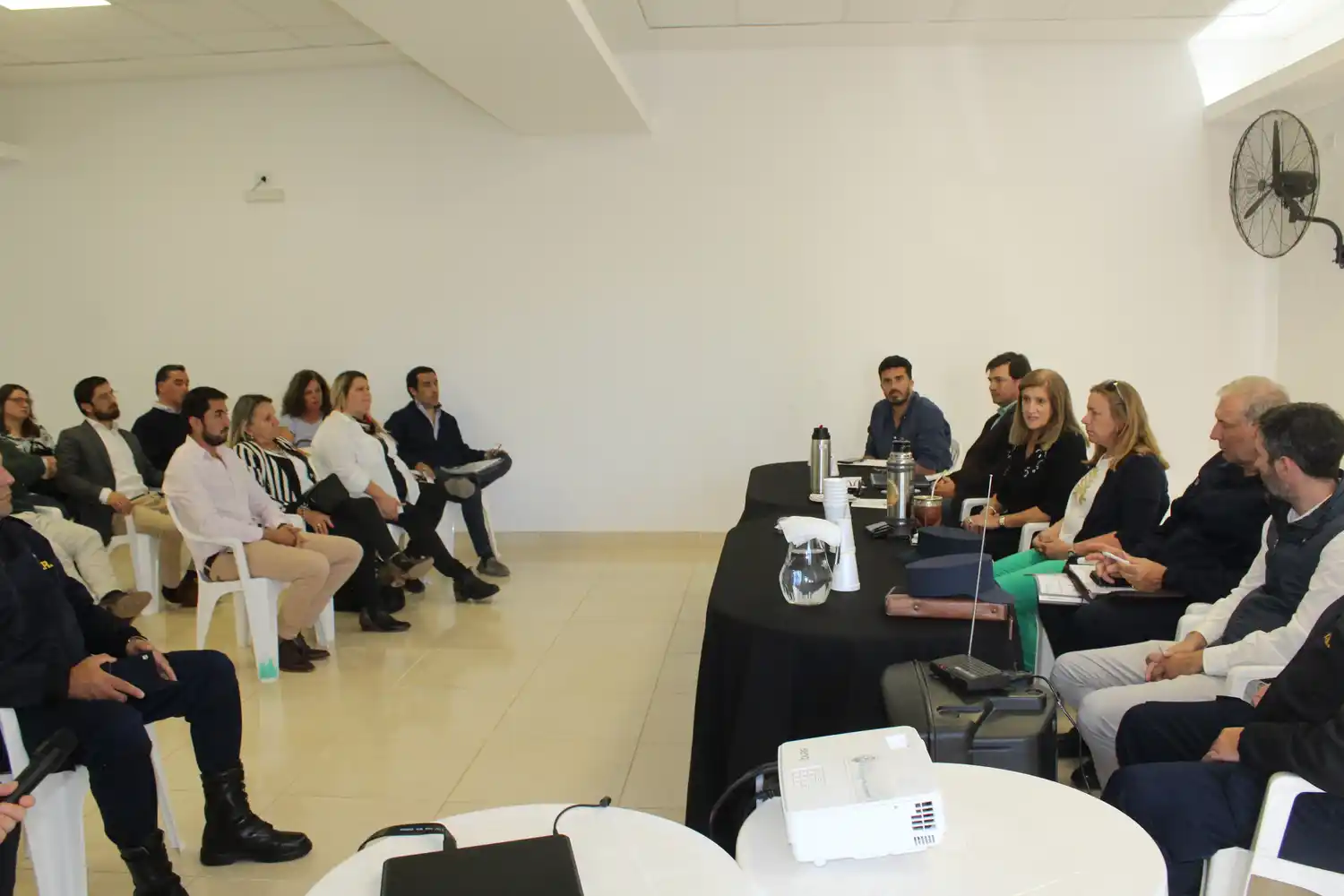 V. Berisso: “Todas las instituciones muestran una preocupación por el tema seguridad”