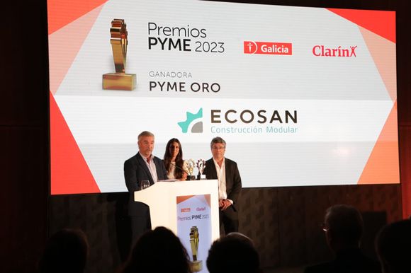 Ecosan, la empresa de un sampedrino premiada con el Oro PyME