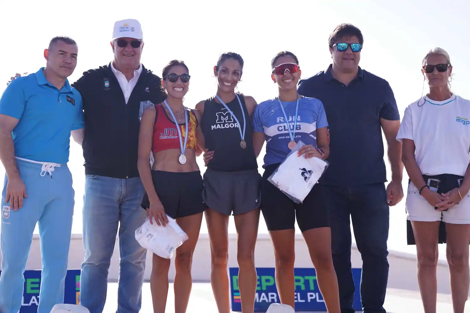 La Playa Olímpica cerró su actividad con una carrera de 5K