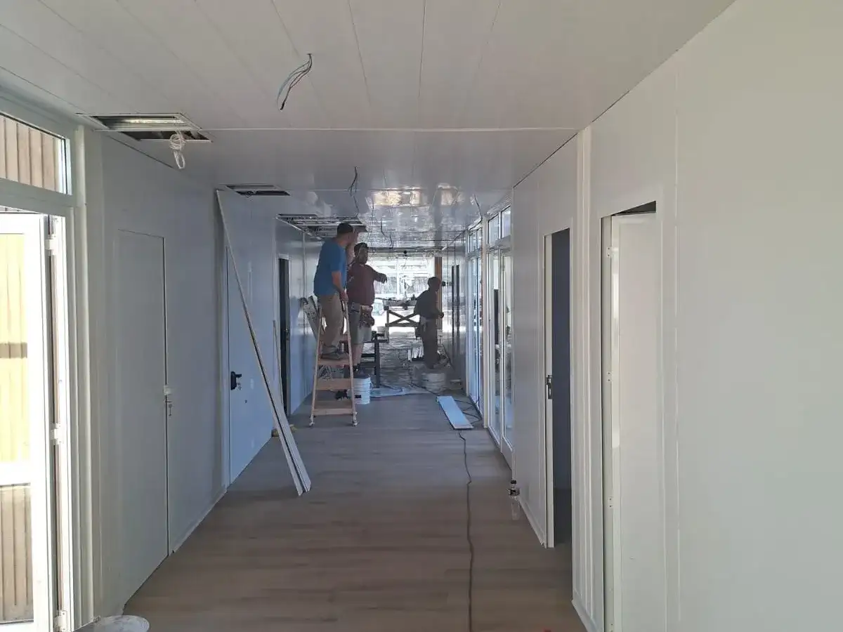 ecosan consultorios externos construcción modular