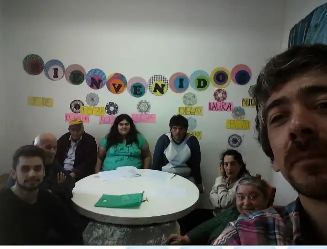 Taller de poesía en el Hospital Taraborelli