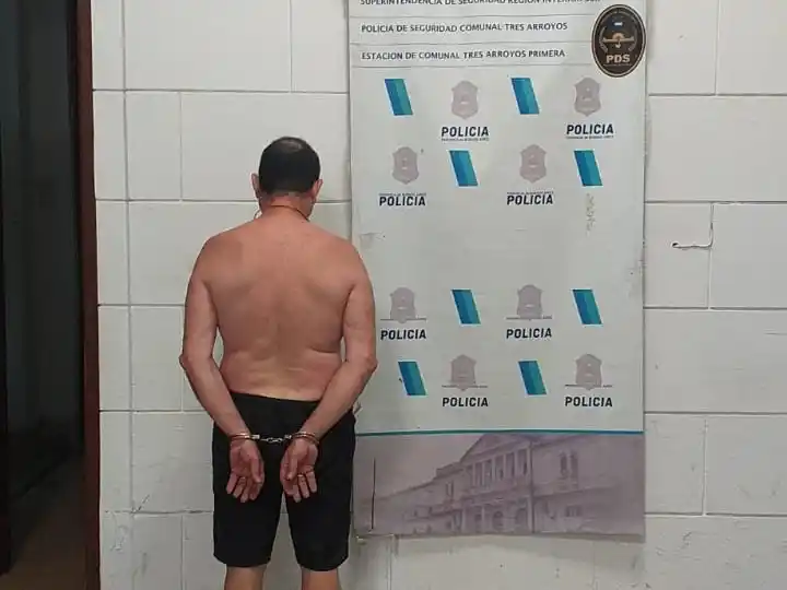 Aprehendieron a un hombre de 67 años por agredir y amenazar a una vecina con un arma blanca