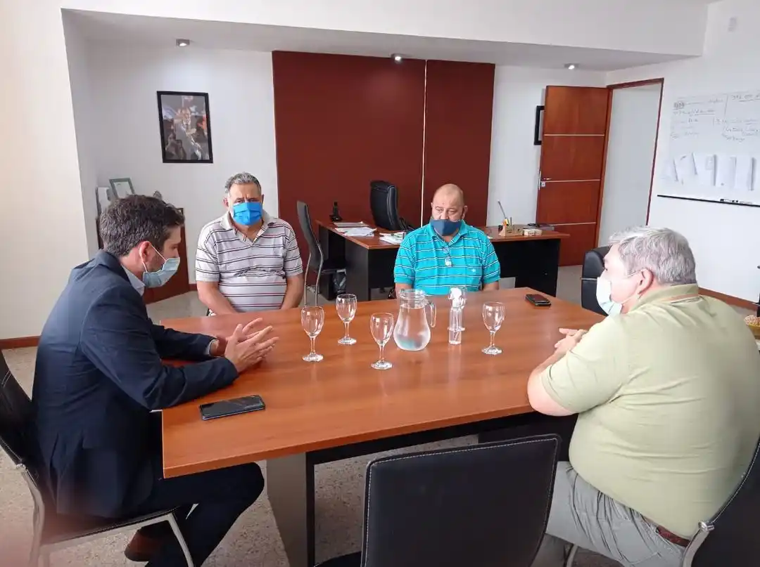 Müller se reunió con ATE por la vuelta a la presencialidad