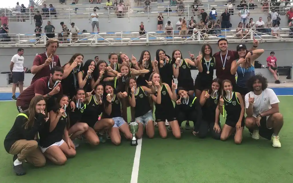 El plantel femenino, que se consagró en Mendoza.