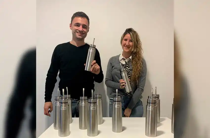 Son rosarinos y sin querer crearon el primer mate anti Covid