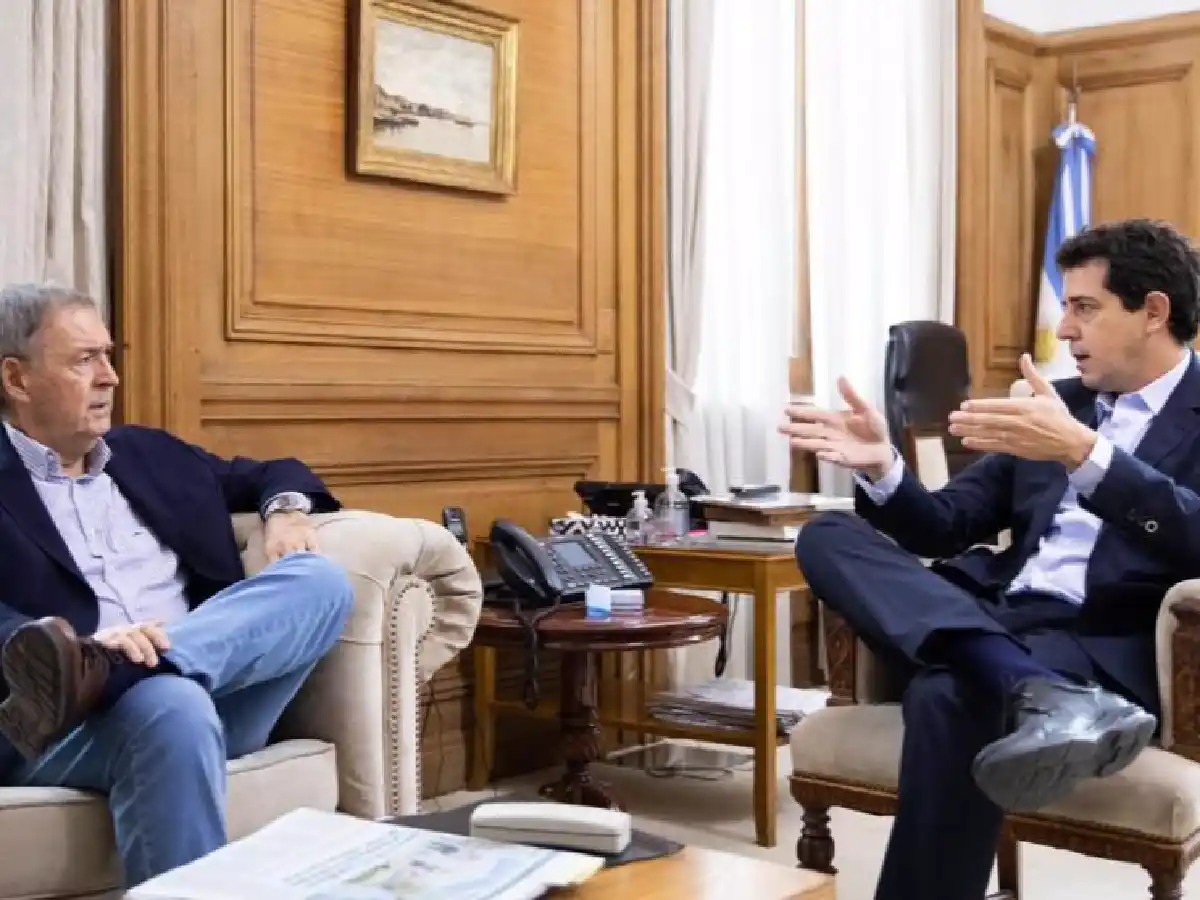 Schiaretti tuvo una "buena y cordial reunión" con De Pedro