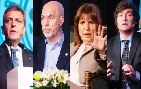 Los presidenciales pasaron y expusieron sus propuestas al campo