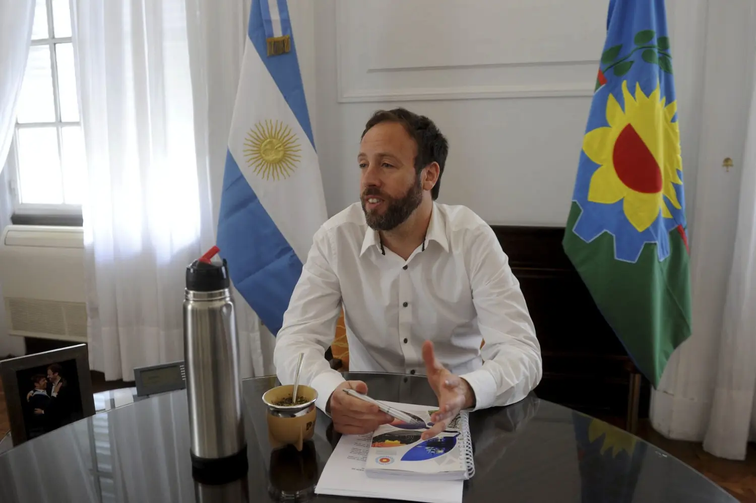 Pablo López, ministro de Hacienda y Finanzas de la Provincia.