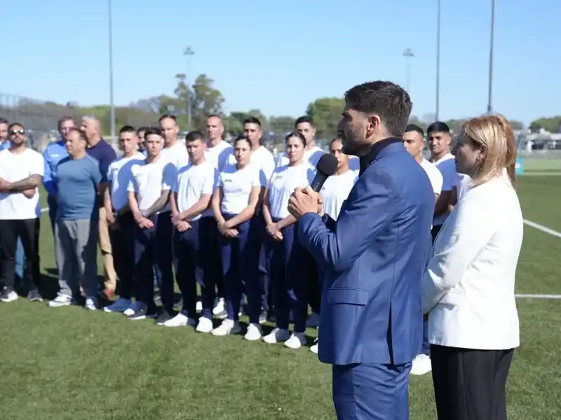 El objetivo es construir “la policía más equipada y preparada del país”, dijo Pullaro.