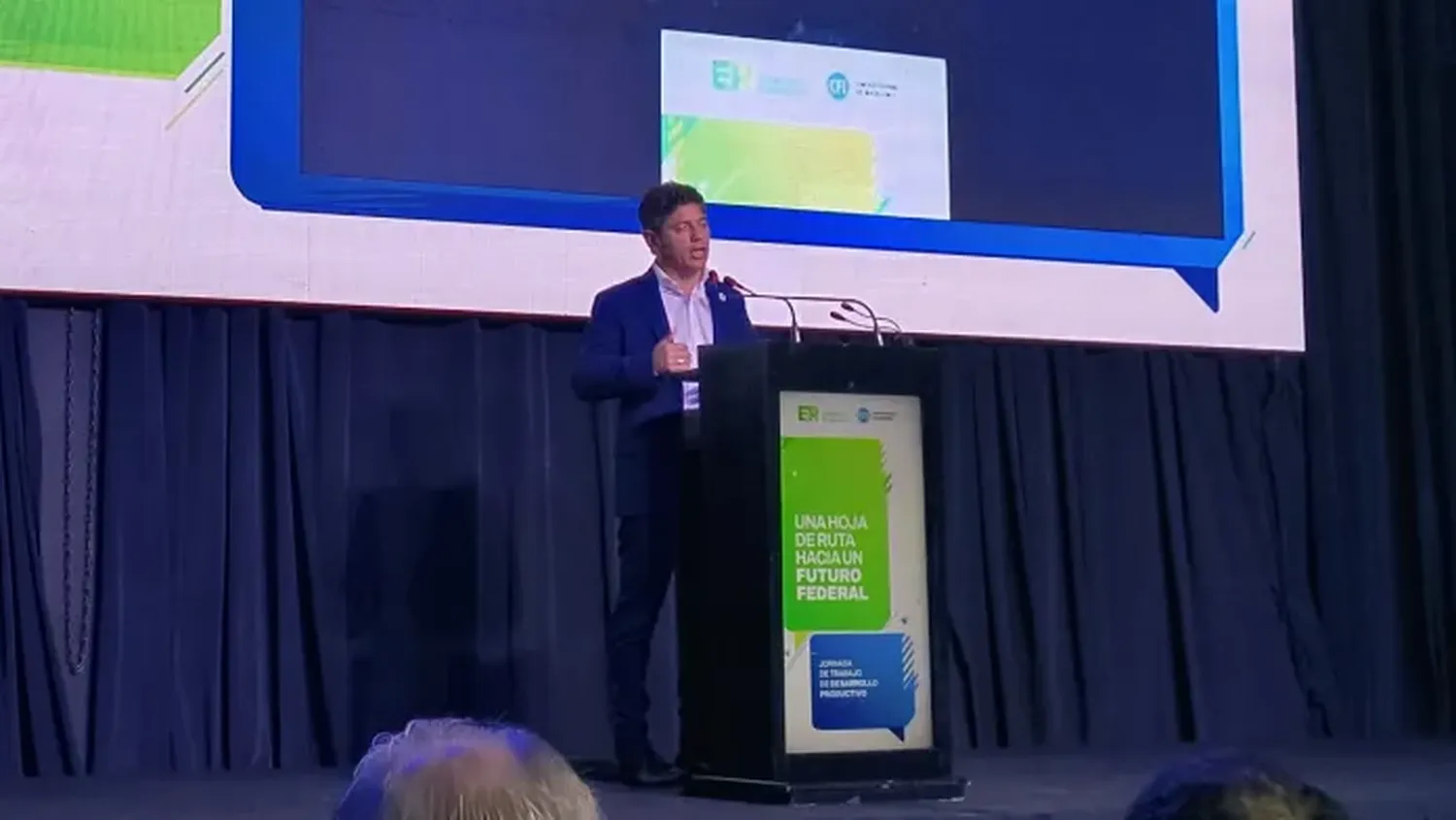 Kicillof en Entre Ríos: “Hay un cambio de paradigma en todos los países del mundo, menos uno”