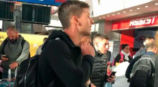 Franco Soldano llegó al país para firmar con Boca
