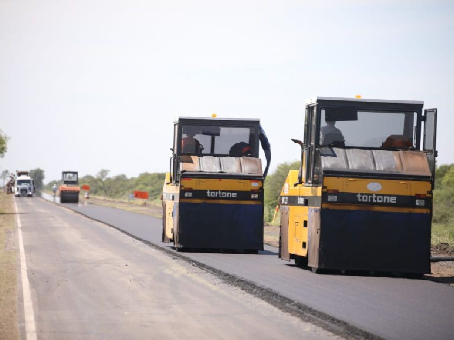 Avanzan obras de repavimentación de la ruta 13, entre El Arañado y Las Varillas