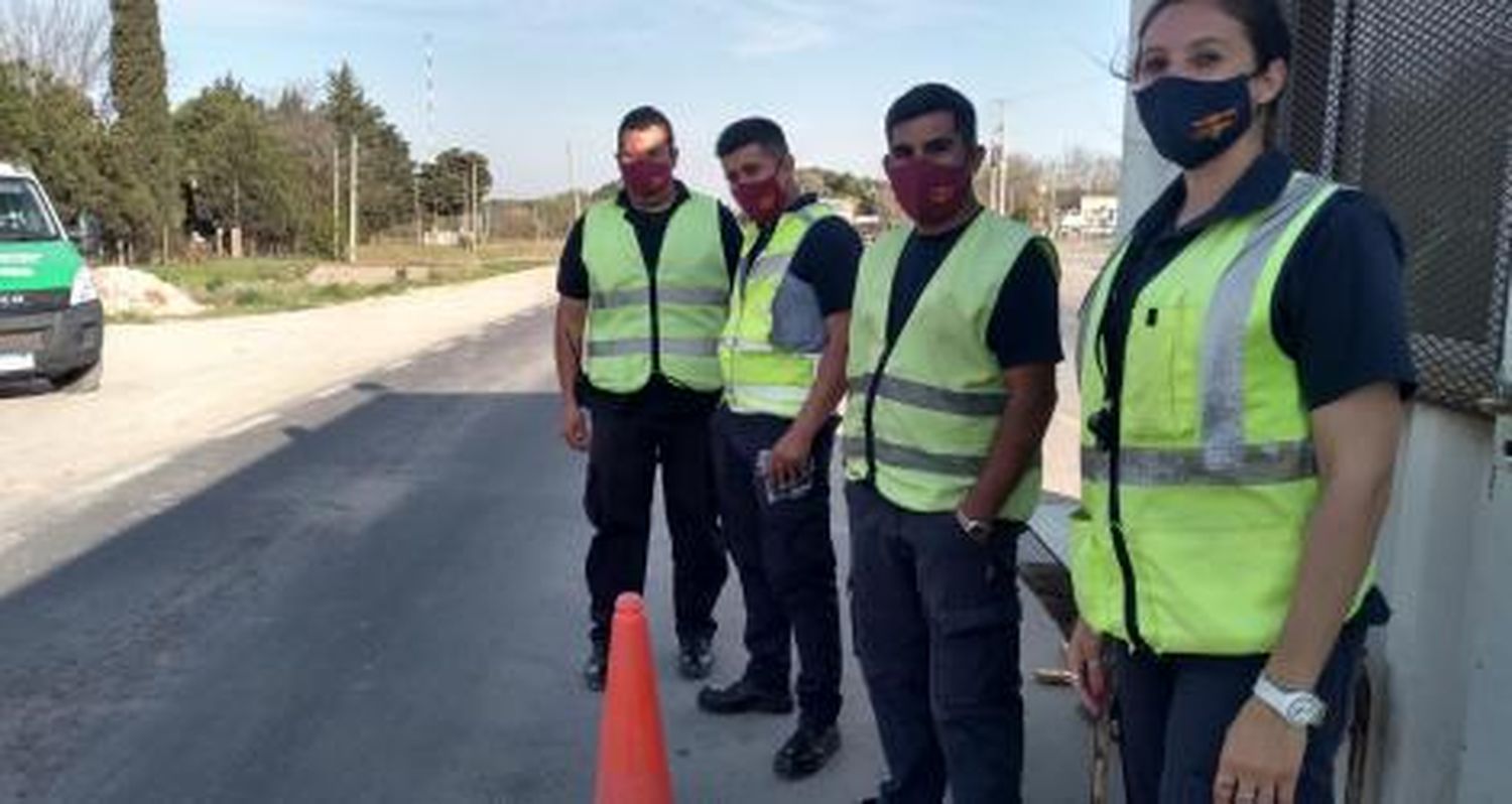 Barbijos para los inspectores