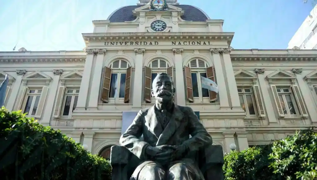 El rectorado de la Universidad Nacional de La Plata.