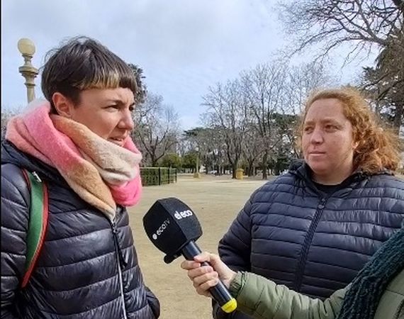 Organizaciones sociales realizaron una olla popular en la Plaza Independencia
