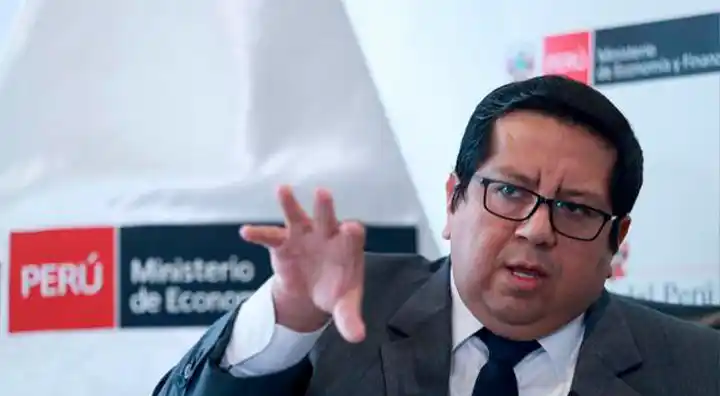 Álex Contreras, ministro de Economía peruano.