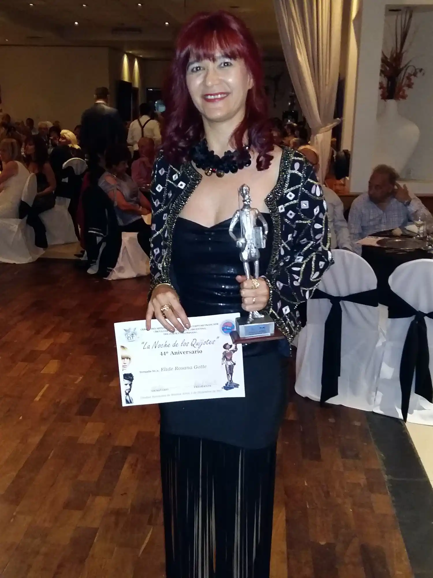 Elide Gotte fue reconocida a nivel nacional