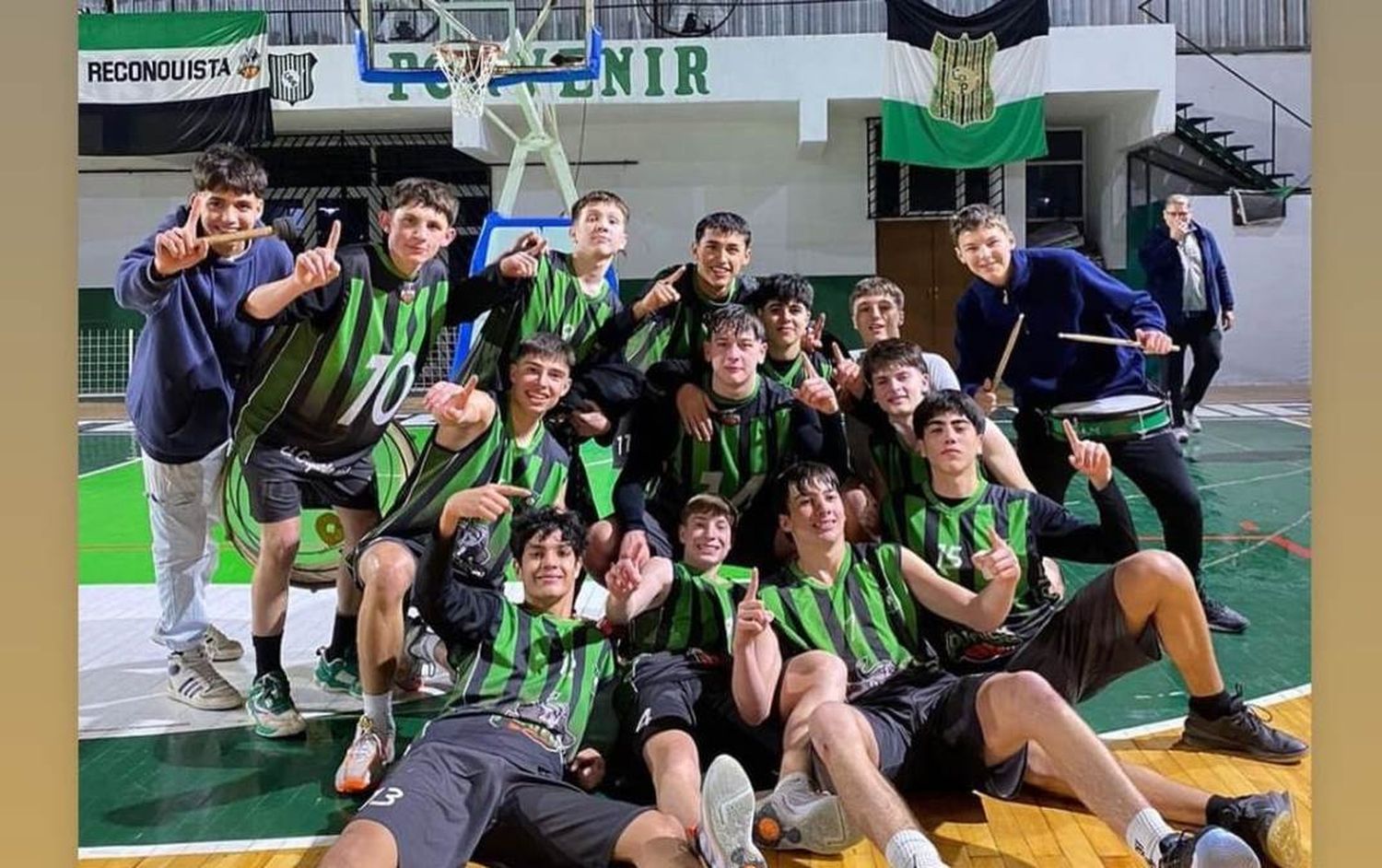 Platense Porvenir ganó la Copa de Oro del Apertura del Básquet en Categorías U17 y U13.