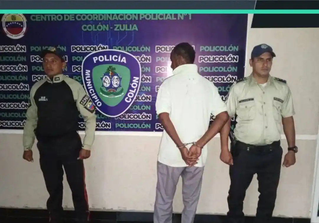 Un colombiano de 62 años fue detenido en el Zulia por cometer actos lascivos contra un niño de 7 años