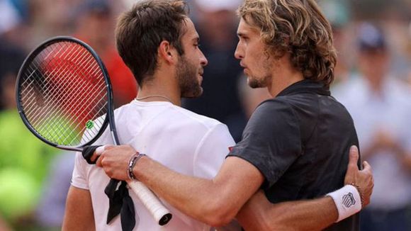 Tomás Etcheverry perdió ante Alexander Zverev y quedó eliminado