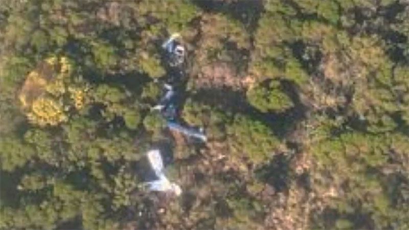 Identificaron a los tripulantes del avión argentino que cayó en Uruguay