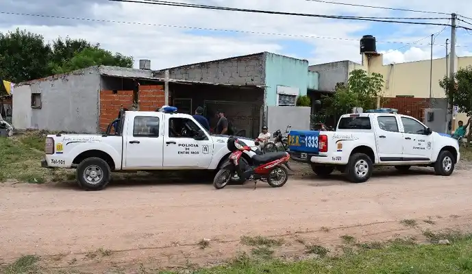Allanamiento: secuestran partes de motos y detienen a un joven  