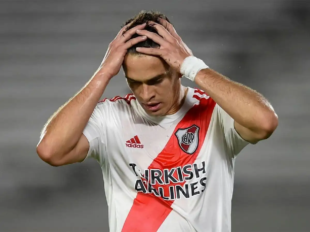 Borré tiene coronavirus y es baja en River