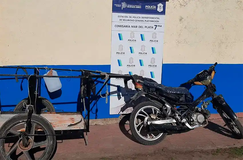 Quisieron robar herramientas de una obra en construcción del barrio Los Pinares