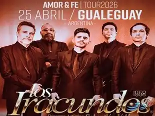 Los Iracundos se presentan este sábado 25 en el Teatro Italia