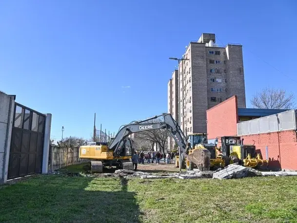 Comenzaron los trabajos para una obra clave en barrio ATE