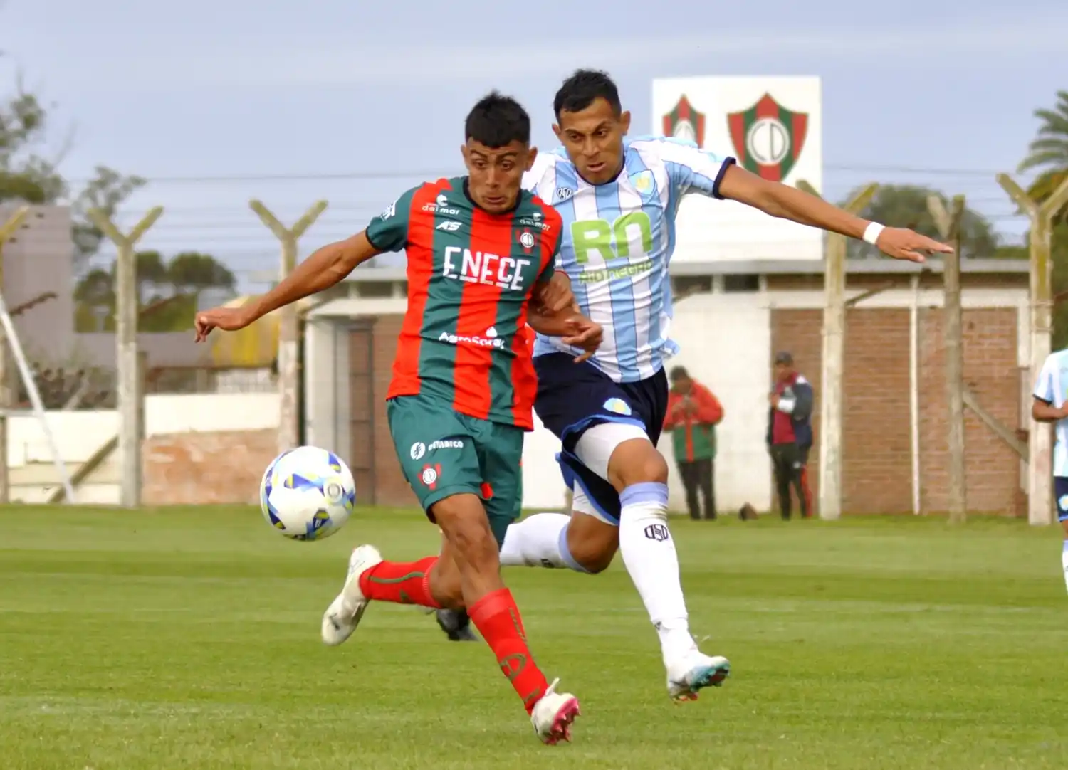 El delantero de Círculo Deportivo Santiago Ávila. (Foto: Martín Angelini)