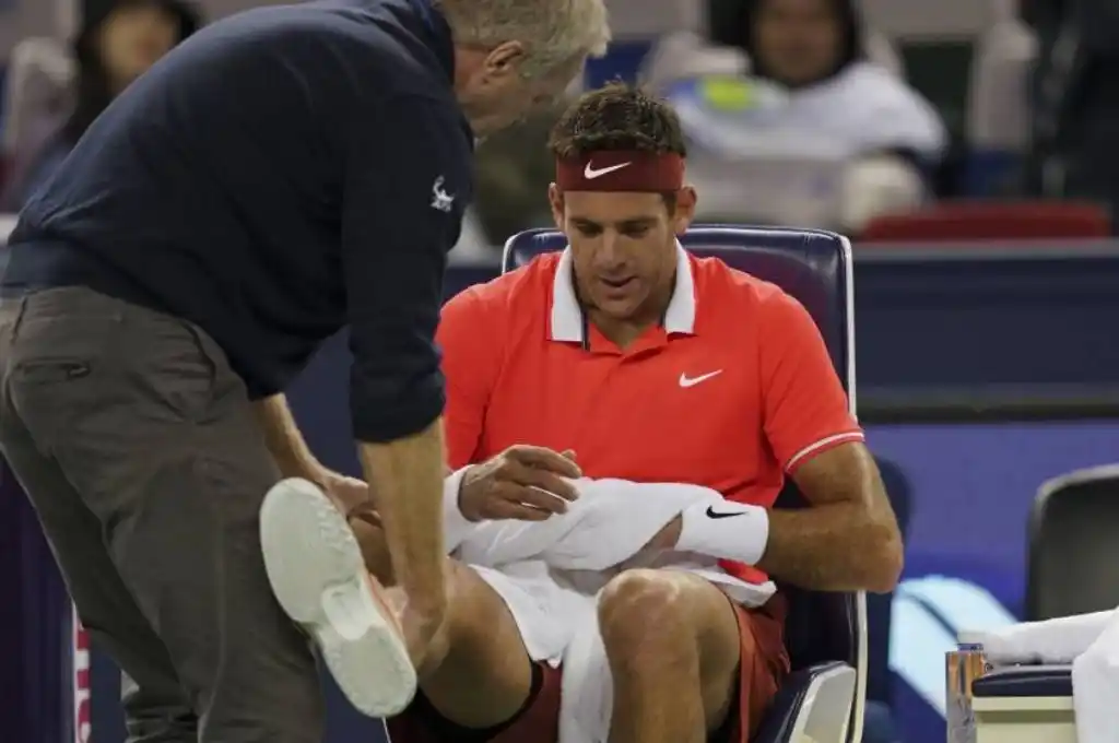 Del Potro anunció que se someterá a una nueva cirugía en la rodilla