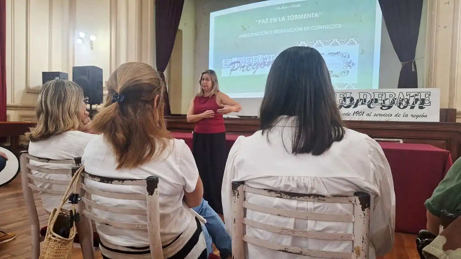 “Paz en la tormenta”: una charla para aprender a resolver conflictos desde la comunicación