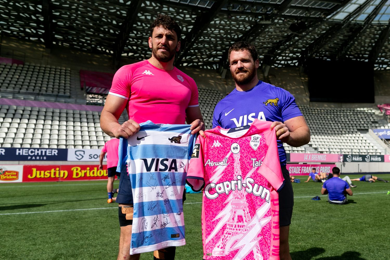 Último día en París para la concentración de Los Pumas