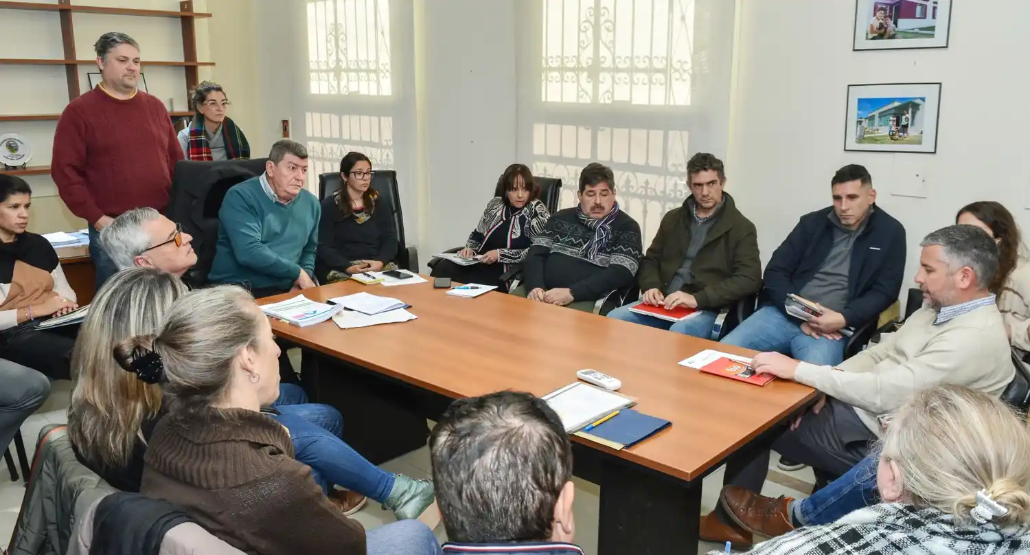 El directorio del IAPV mantuvo una reunión con las regionales del organismo