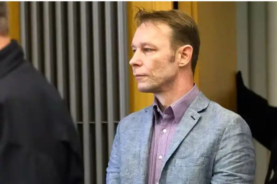 Christian Brueckner mientras fue juzgado en Alemania por cargos de agresión sexual no relacionados en Braunschweig, Alemania, el 16 de febrero de 2024. Christian B. está acusado de tres cargos de violación agravada y dos cargos de abuso sexual de niños en Portugal entre el 12 de diciembre de 2000 y el 11 de junio de 2017
