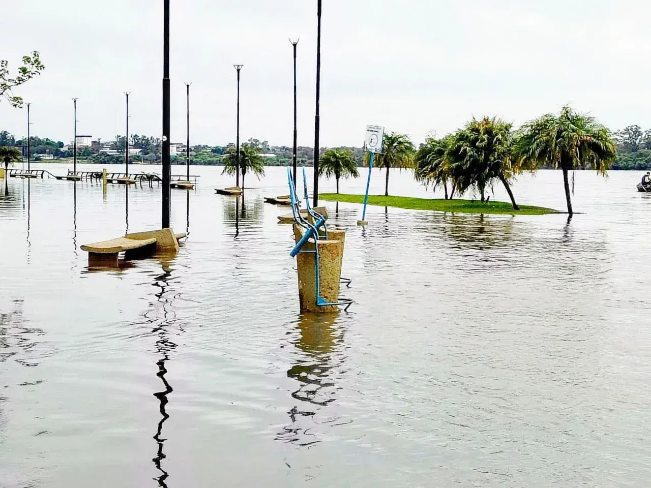 El río Uruguay mantiene una tendencia ascendente y se prevén niveles elevados en los próximos días