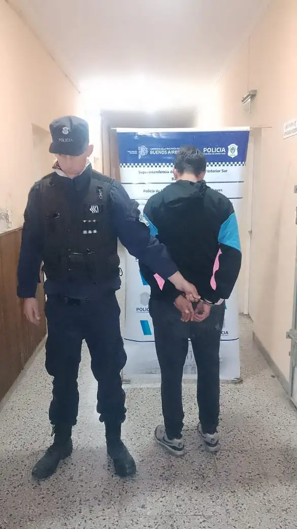 El aprehendido de 29 años reside en Tandil.