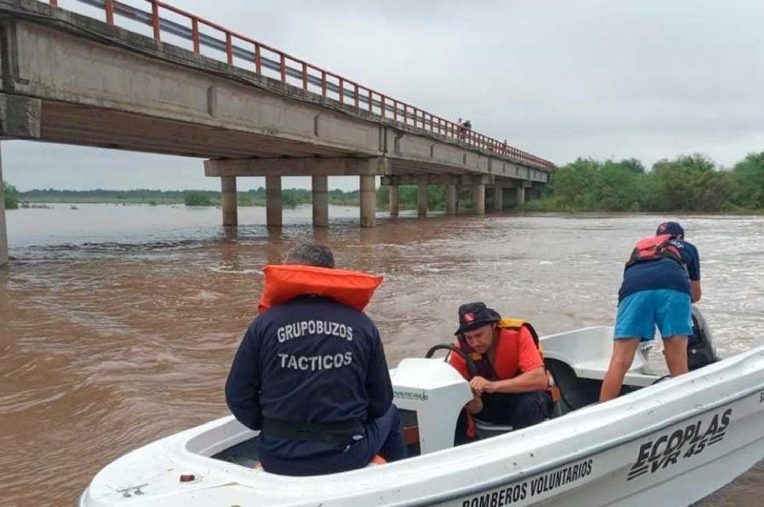 Hallaron el cuerpo del hombre buscado en el arroyo Cululú