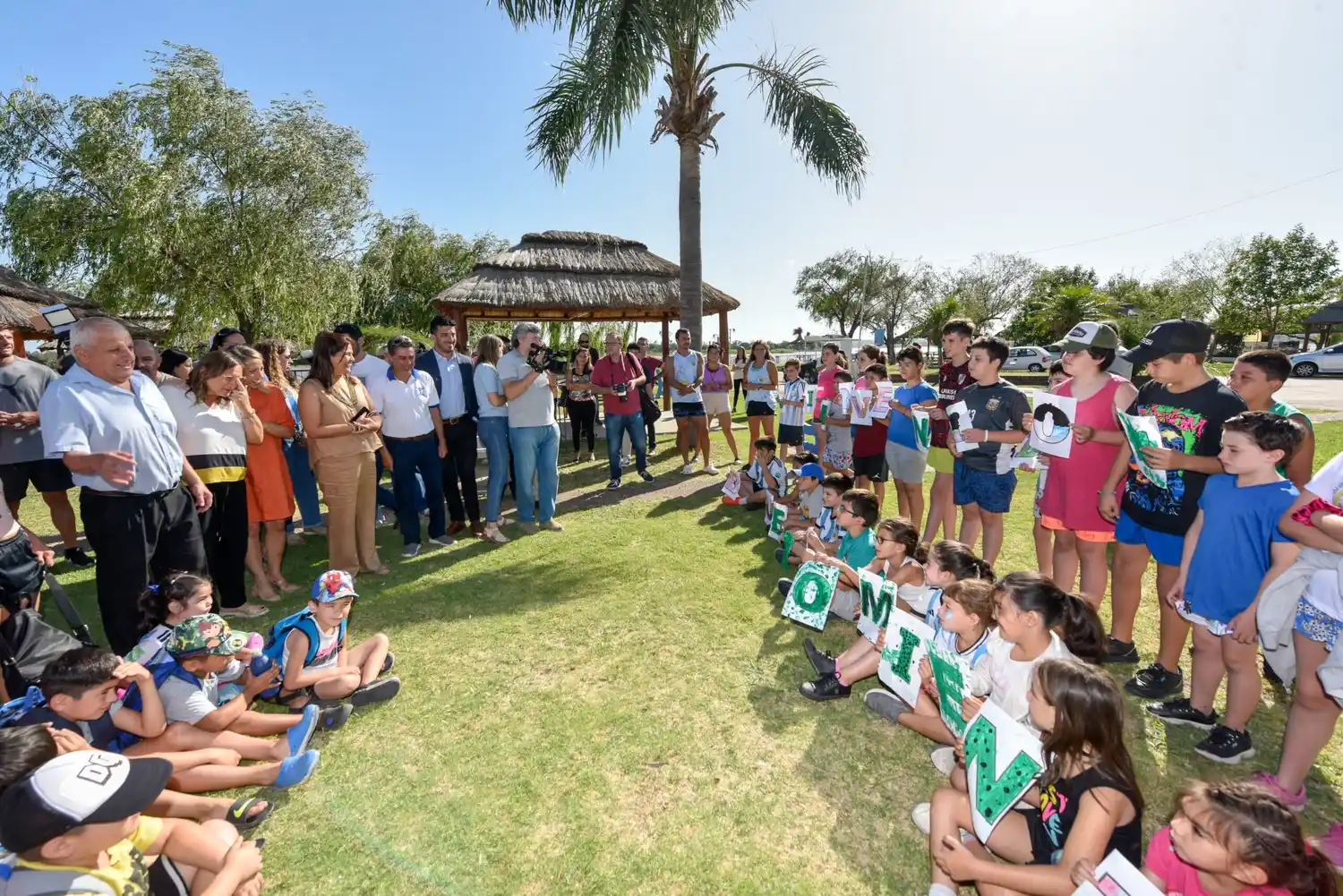 Quedó inaugurada la colonia de vacaciones en el Club de Pescadores