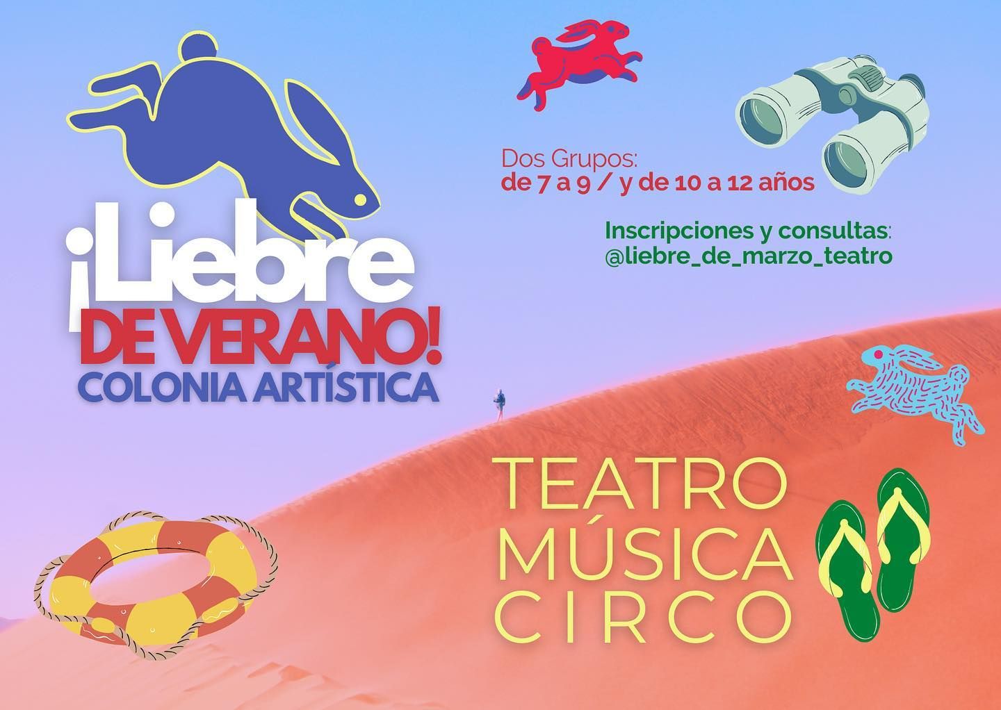 Liebre de Marzo propone una colonia artística