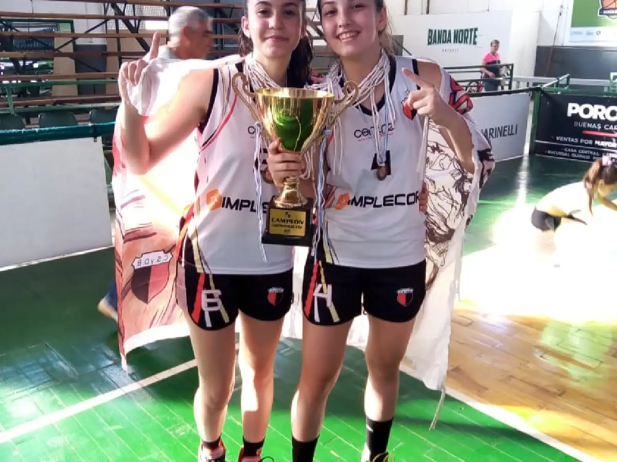 Ballari y Valdez campeonas con Social Brinkmann