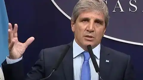 Luis Caputo, ministro de Economía.