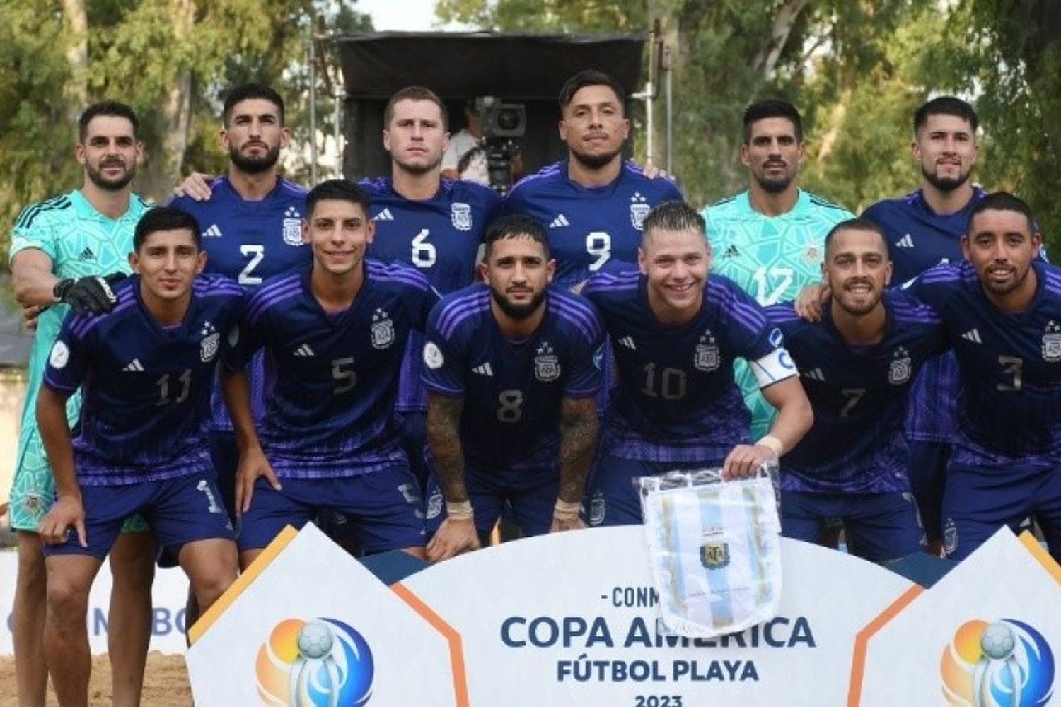 Argentina en semifiales de la Copa América de Fútbol Playa