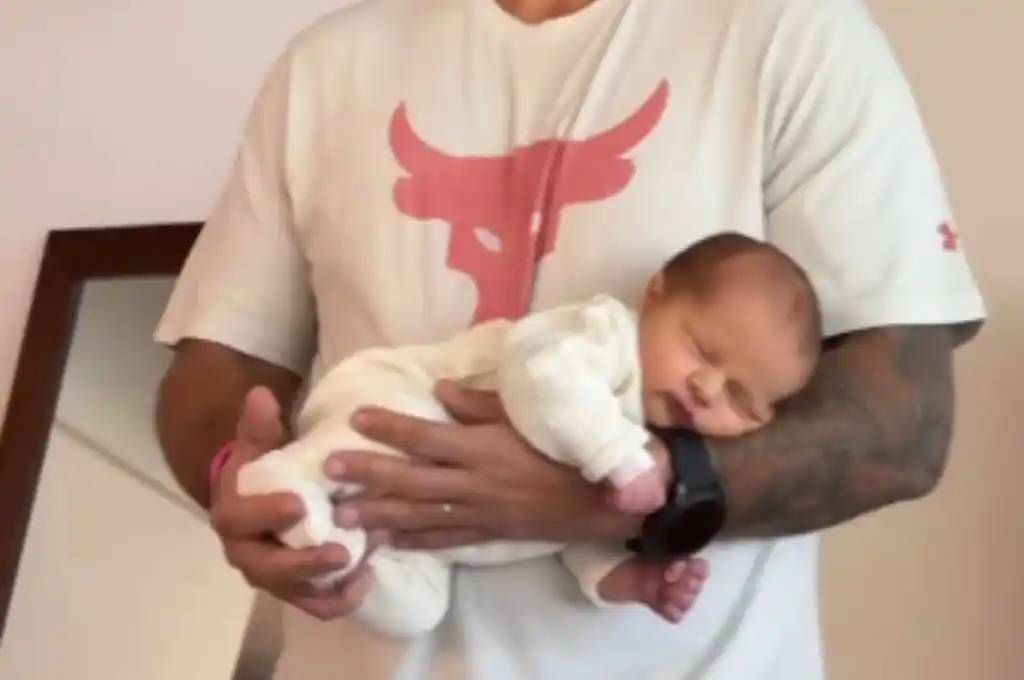 Marco, el hijo de Sol Pérez y Guido Mazzoni