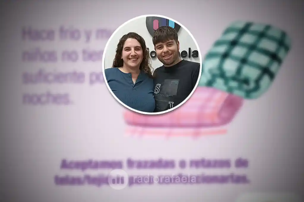 Alexis Fernández y Valentina Porta - Voluntarios de Fundación Si Rafaela